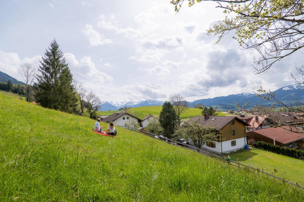 Ferienwohnung Falltannach Sonthofen Buitenkant foto
